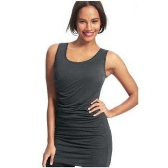 ✨CAbi Dark Gray Tucked Tunic - Picture 1 of 7